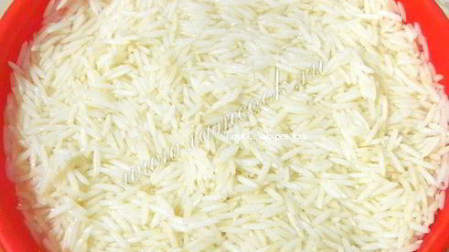 гелак пилав, плов с фрикадельками