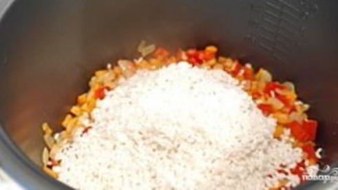 овощной плов в мультиварке