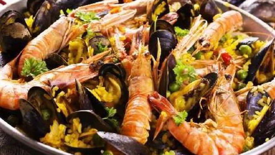 Рецепт паэльи из морепродуктов