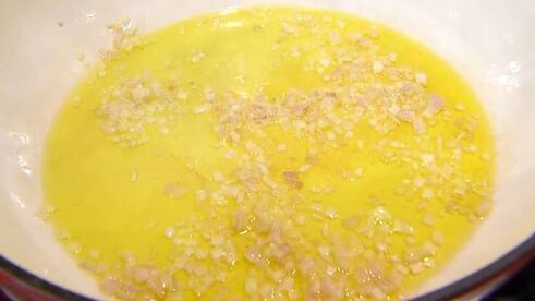 паэлья с артишоками, горохом и сладким перцем