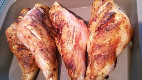 паэлья с кроликом