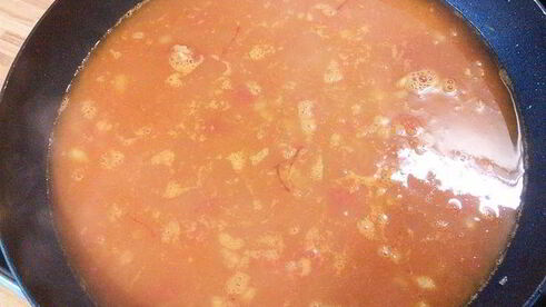 паэлья с кроликом