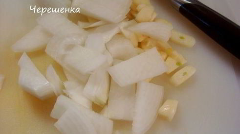 паэлья с курицей, мидиями, гребешком и креветками