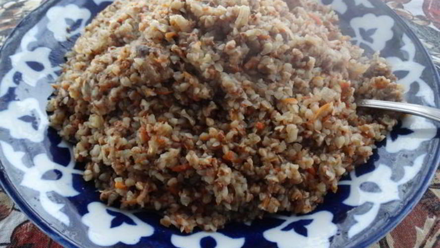 Рецепт плова из гречки по-русски
