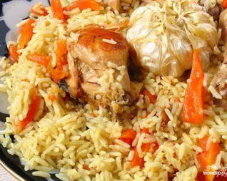 Плов из окорочков