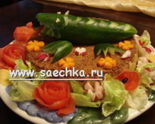 Плов Крокодил на пире