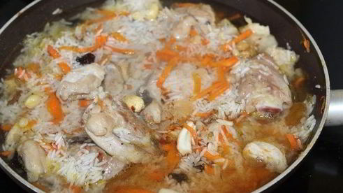 плов по-мароккански