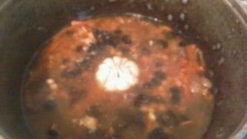 плов с бараньими ребрышками