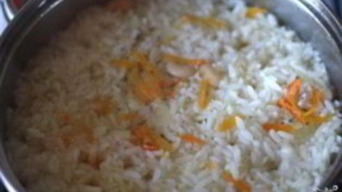 плов с фасолью