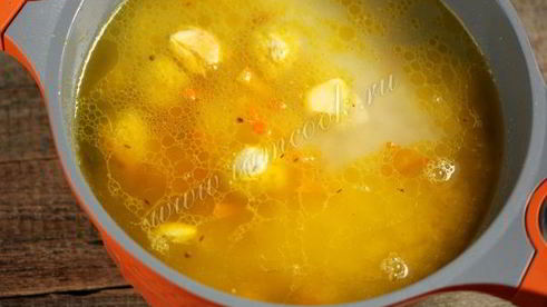 плов с куриными фрикадельками