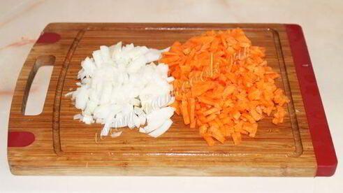 плов с курицей и грибами