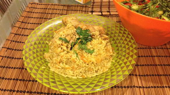 Рецепт Плова с курицей по-бураковски