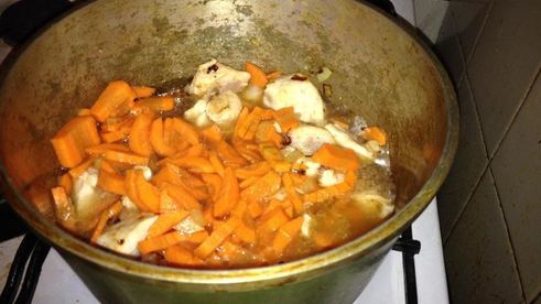 плов с курицей