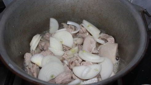 плов с приправой карри