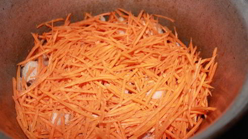 плов с приправой карри