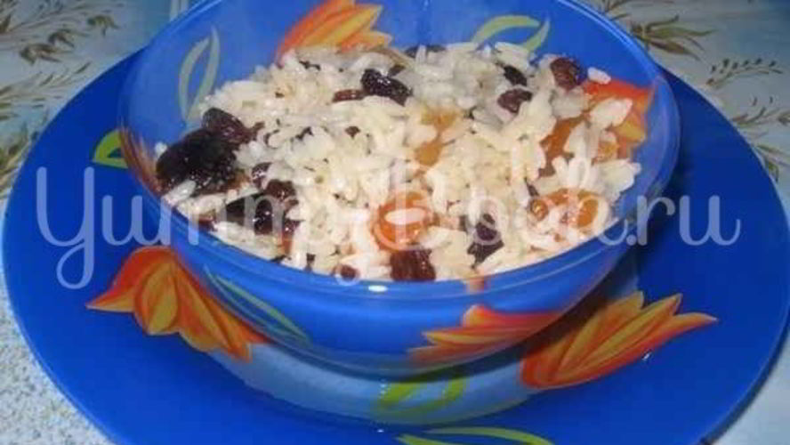 Рецепт плова сладкого