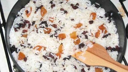 плов сладкий