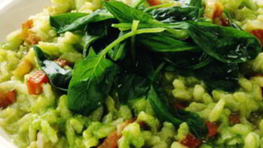 Рецепт плова со шпинатом