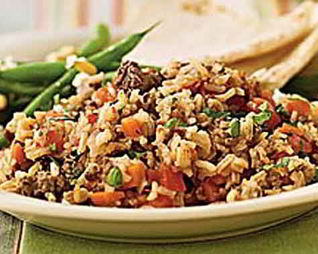 Плов узбекский с говядиной