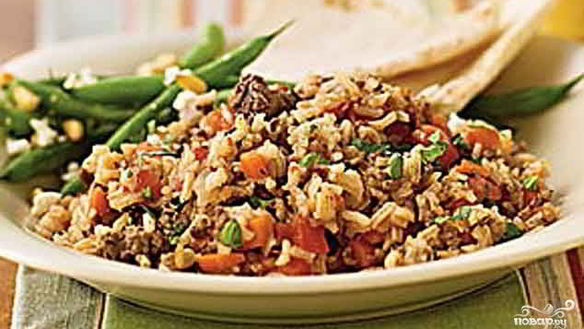 Рецепт Плова узбекского с говядиной