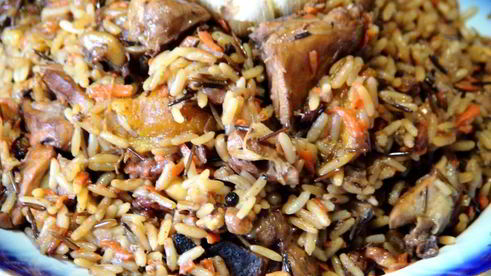 плов в казане