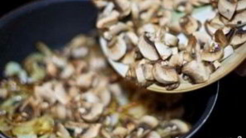 постный плов с грибами