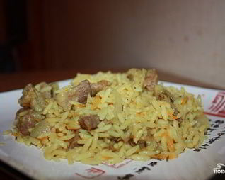 Рассыпчатый плов в мультиварке