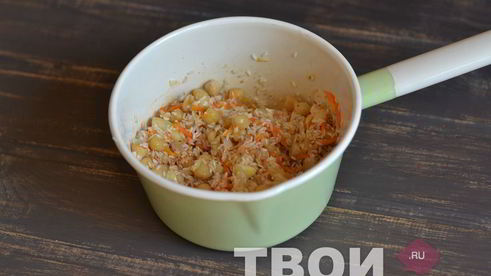 вегетарианский плов с нутом