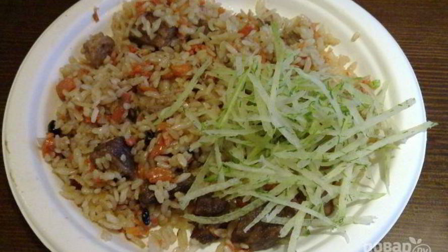 Рецепт вкусного плова с говядиной