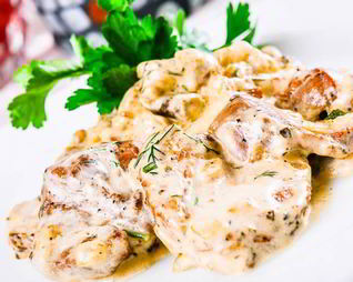 Фрикасе из кролика