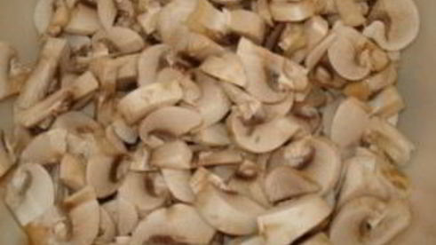 фрикасе с грибами