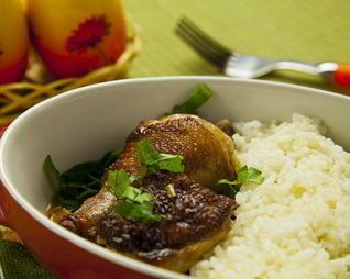 Фрикасе в винном соусе