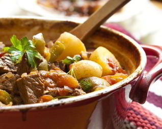 Мясное рагу с овощами