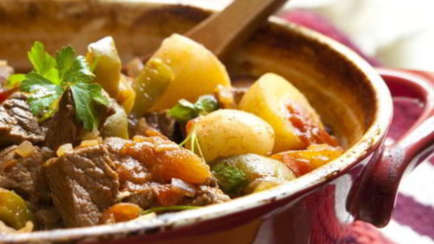 Рецепт мясного рагу с овощами