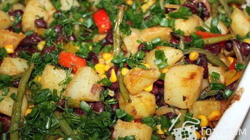 овощное рагу по-мексикански