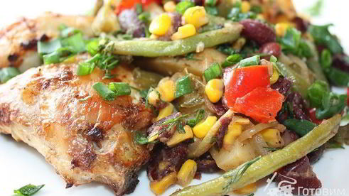 овощное рагу по-мексикански