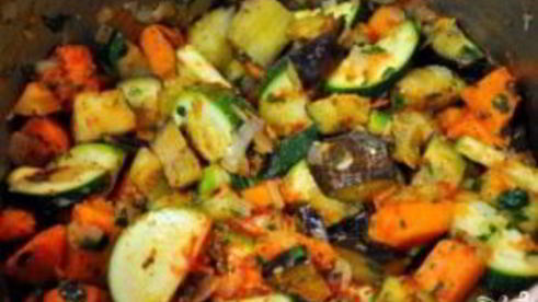 овощное рагу с баклажаном