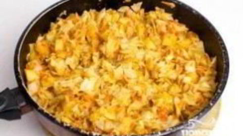 овощное рагу с картофелем и капустой