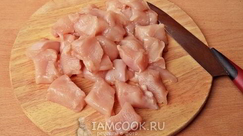 овощное рагу с куриной грудкой