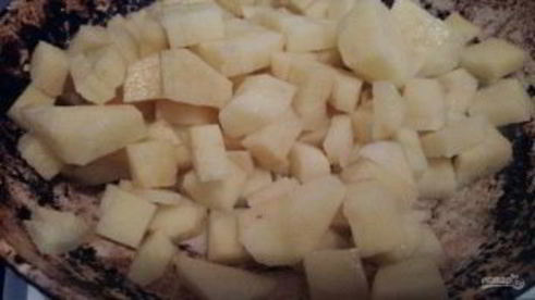 овощное рагу с куриными сердечками