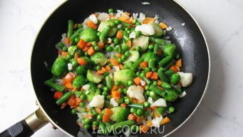 овощное рагу с тефтелями