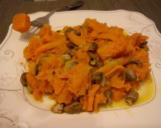 Овощное рагу с тыквой