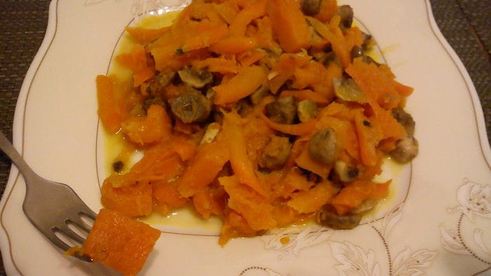 овощное рагу с тыквой