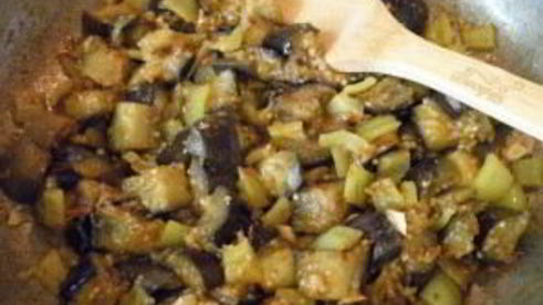 рагу из баклажанов на зиму