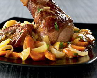 Рагу из филе и шейки баранины с овощами