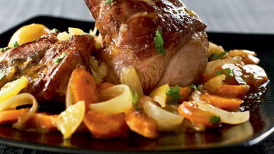 Рецепт рагу из филе и шейки баранины с овощами