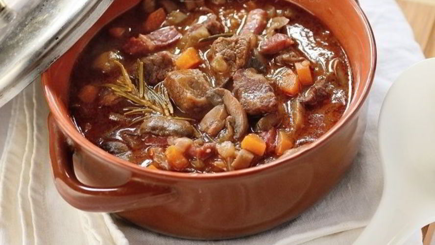 Рецепт рагу из говядины с грибами