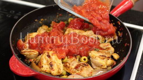 рагу из курицы