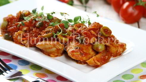 рагу из курицы