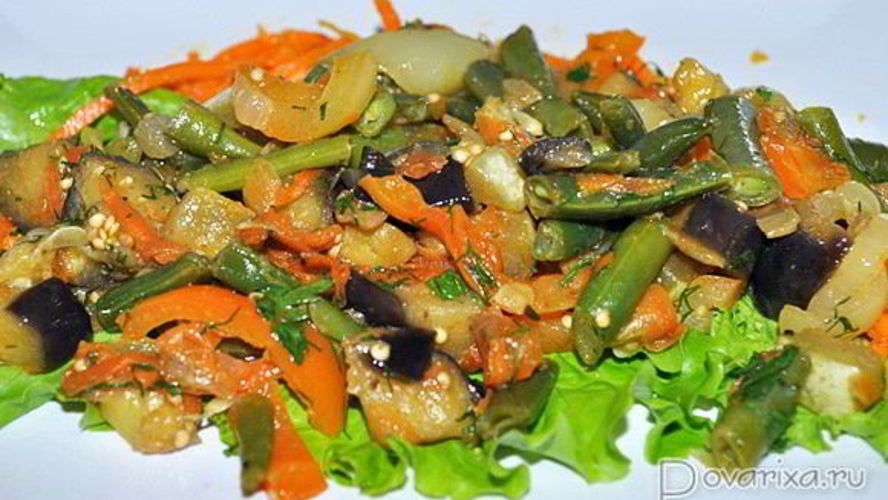 Рецепт рагу из свежих овощей